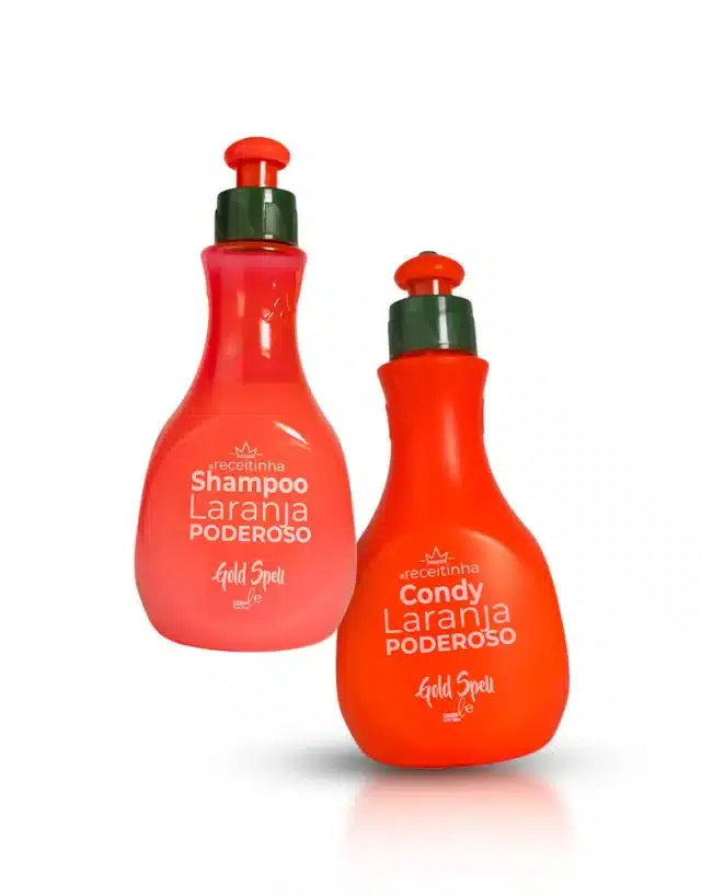 Gold spell Kit Laranja Poderoso (Shampoo 220 ml + Conditioner 200 ml + Tônico Poderoso 250 ml) - Afbeelding 2