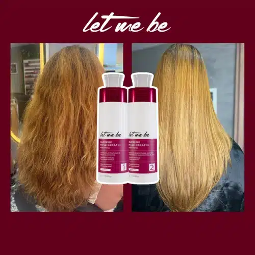 Kit Let Me Be Supreme Mask Keratin – Keratinebehandeling (2 x 1000 ml) - Afbeelding 2